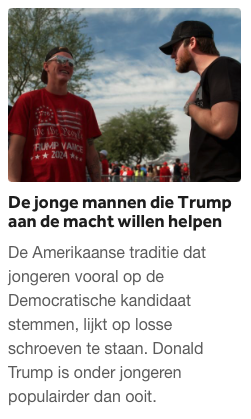 RoderikRekker's tweet photo. Ook vandaag duikt de mythe van de rechtse jongeren weer op in de media.

Links: Het frame van de NOS
Rechts: Een peiling onder Amerikaanse  jongeren

https://t.co/UuSVvUmXfJ https://t.co/wtU1sUTsXh