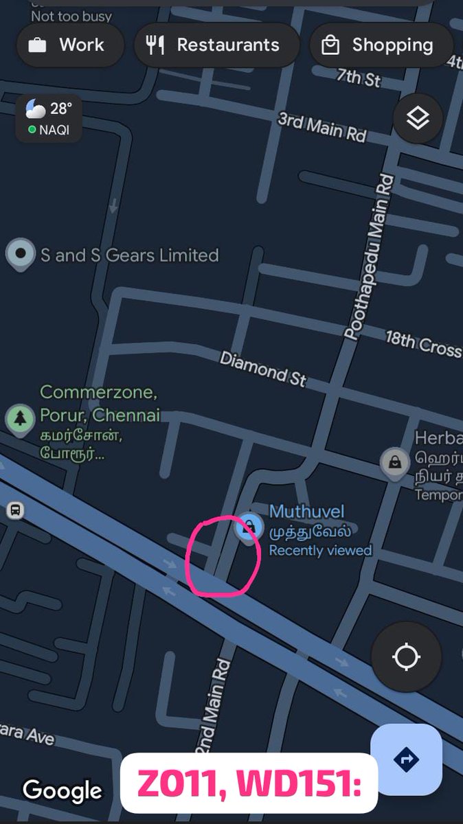 BalajiGopalanCH's tweet photo. ZO11, WD151, 
#Poothapedu Main Rd, #Porur

📍https://t.co/d9KWFndVS1

The corresponding officials are left behind without restoration of the roadcut. Will the penalty be collected by #GCC @chennaicorp
@rdc_south ?

@TANGEDCO_Offcl
@cmrlofficial @RajaSomasu @kgbias https://t.co/1IqJNRDZFJ
