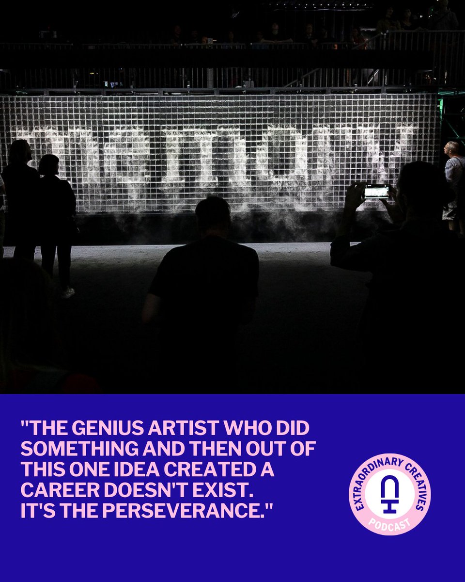 🎙️ Excited to share Episode #61 with the extraordinary Rafael Lozano-Hemmer! A Mexican-Canadian media artist, Rafael creates interactive platforms for public participation using robotic lights, digital fountains, and telematic networks. 
👉 Listen now: tr.ee/j9EL-vtEYV