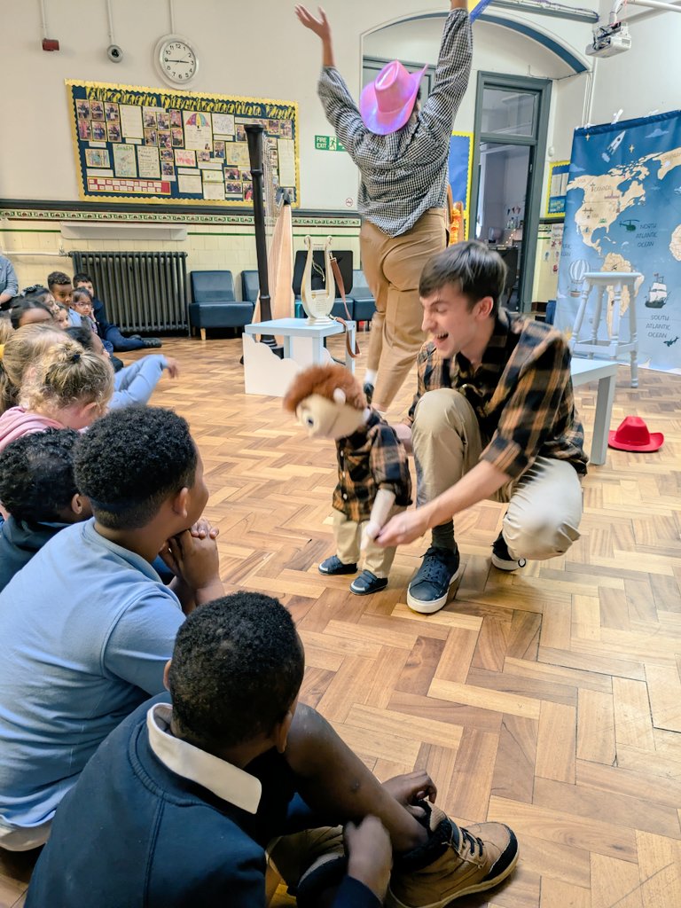 miss_mcgettigan's tweet photo. P3 & P4 had an incredible experience today, watching @ScottishOpera's 'The Giant's Harp'! A magical blend of music and storytelling that left everyone inspired and amazed. Thank you, Scottish Opera, for bringing the magic of the opera to our children #TheGiantsHarp #ScottishOpera https://t.co/abinHiamcw