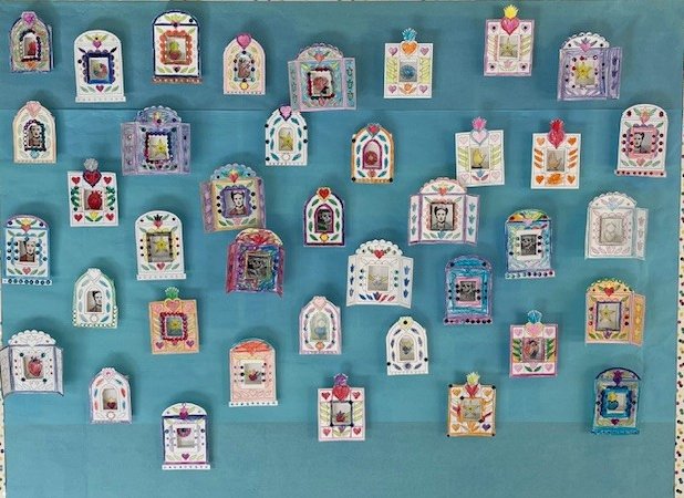 Oak Springs Library (@oakspringslib) on Twitter photo Celebrating Dia de los Muertos making nichos, calaveras, and milagro hearts for our ofrenda. <a href="/AustinISDLibs/">Austin ISD Libraries</a> <a href="/OakSpringsElem/">Oak Springs</a> Celebrating Dia de los Muertos making nichos, calaveras, and milagro hearts for our ofrenda. <a href="/AustinISDLibs/">Austin ISD Libraries</a> <a href="/OakSpringsElem/">Oak Springs</a>