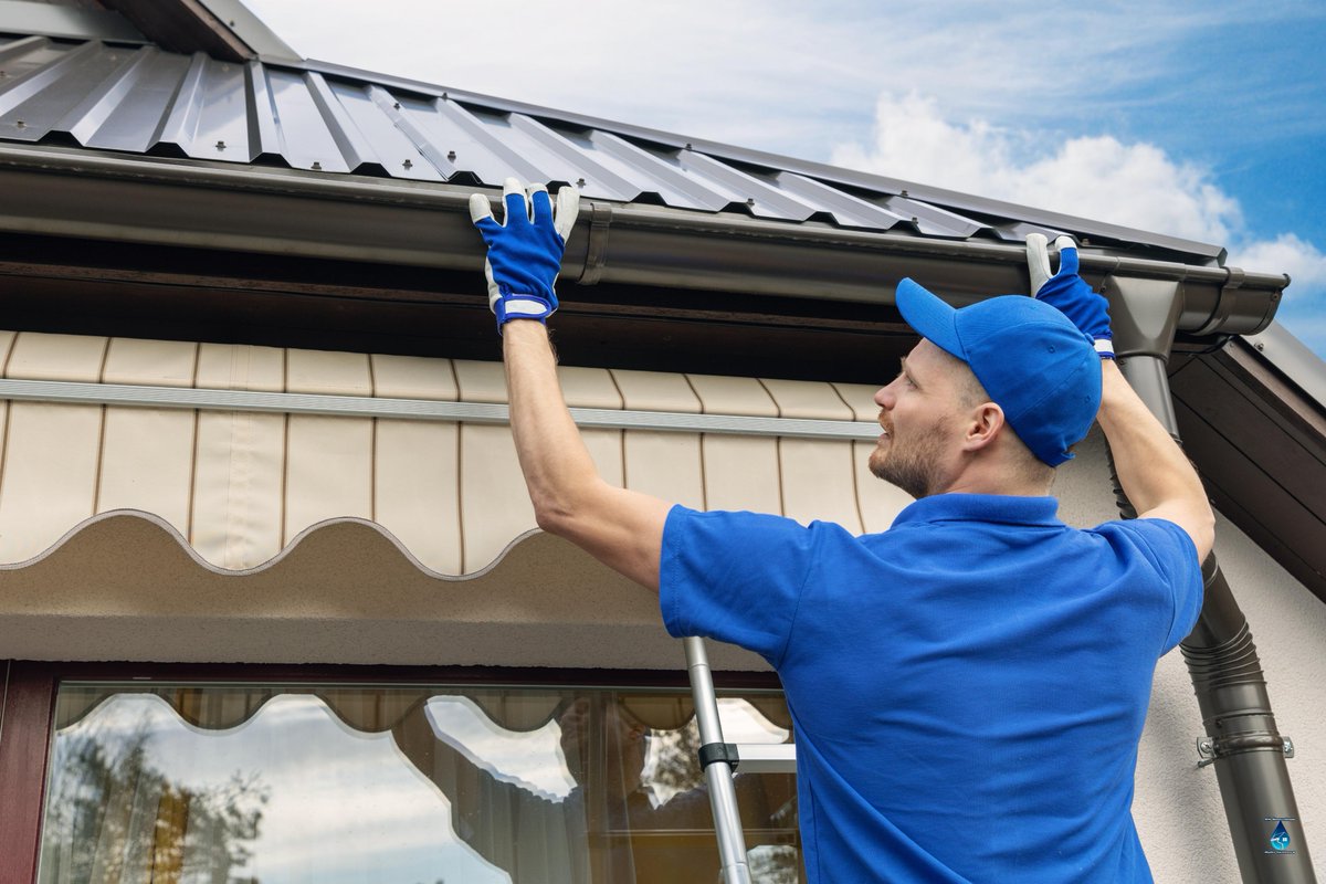 _seamlessgutter's tweet image. Keep your gutters free of debris with our gutter guard protection services. Contact us today at (951) 282-8819 to learn more. #GutterProtection #HomeMaintenance #AllSeamlessRainGutters