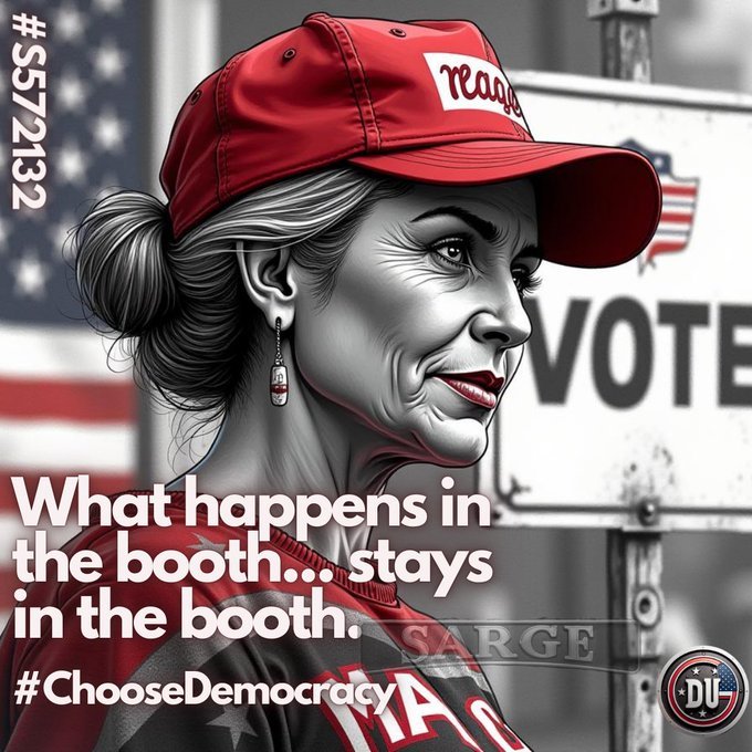 #DemsUnited #DemVoice1 
We are seeing a lot of "Christian" MAGA men tweeting that their wives will vote the way they tell them to.  You have agency in your marriage.  Jesus made women his disciples and did not see them as inferior to men.
Vote your conscience, not your husband's.