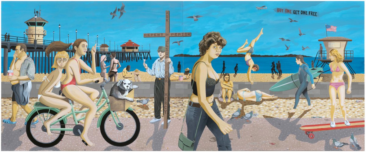 New work by Ed Templeton, who has a show on view from Nov 28 at Tim Van Laere Gallery #edtempleton