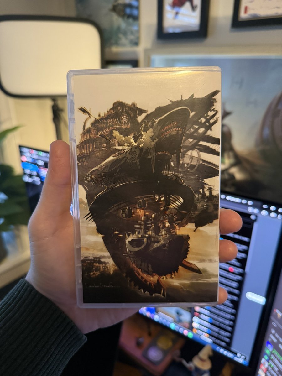 Much prefer the alternative Switch covers for FINAL FANTASY XII 😍