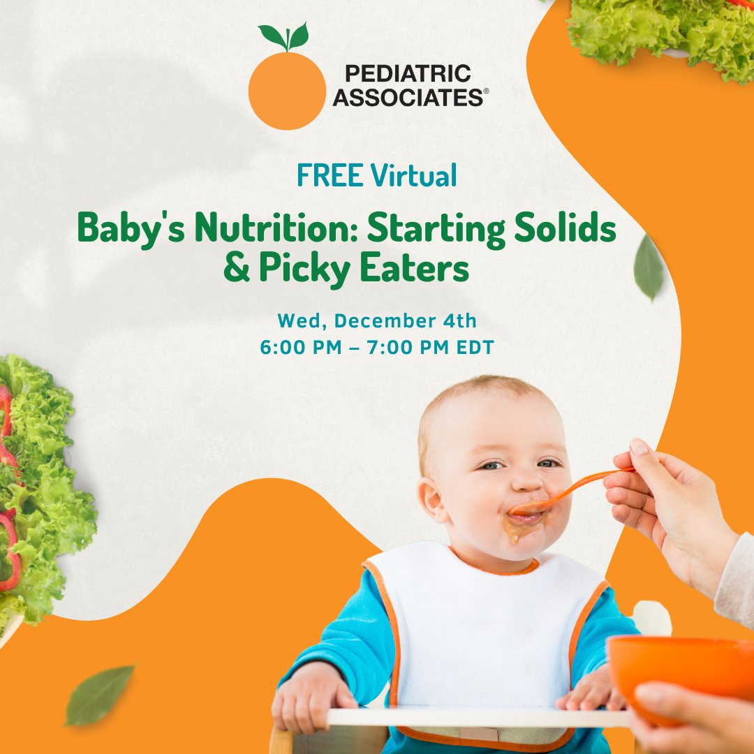 New Class Alert 🚨👶

This FREE class, taught by a registered dietitian nutritionist, will help parents understand nutrition for your baby, food choices, and more!

Click to register: bit.ly/40lYXQC
