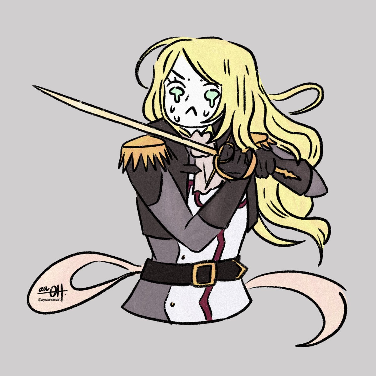 ayseneinart's tweet photo. Today is my 30th birthday 🥳🥳🥳 as a gift I would love retweets of my work 💝 

Can y’all believe it’s been almost a year since I started drawing mtg fanart here? Here’s to another year full of (Thalia) art 🎉 https://t.co/OQ2MqOGBMT
