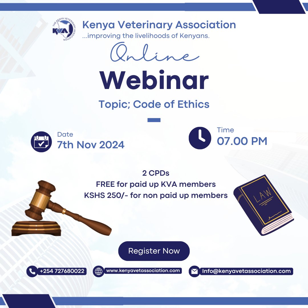 Kenya Veterinary Association (KVA) tweet media