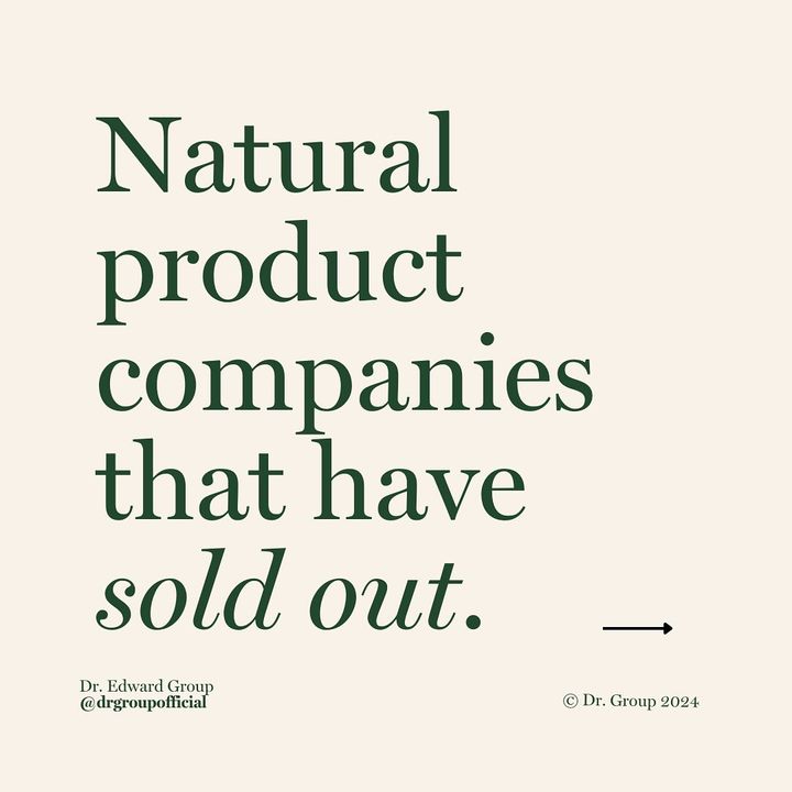 dr_edwardgroup's tweet photo. We have to be extra vigilant these days when it comes to what we buy.
So many natural product brands start out with high standards of quality, but end up selling out to mega-corporations.
#annies #burtsbees #gardenoflife #honesttea #natural #naturalproducts #naturalproduct https://t.co/vlfhMVcg4W