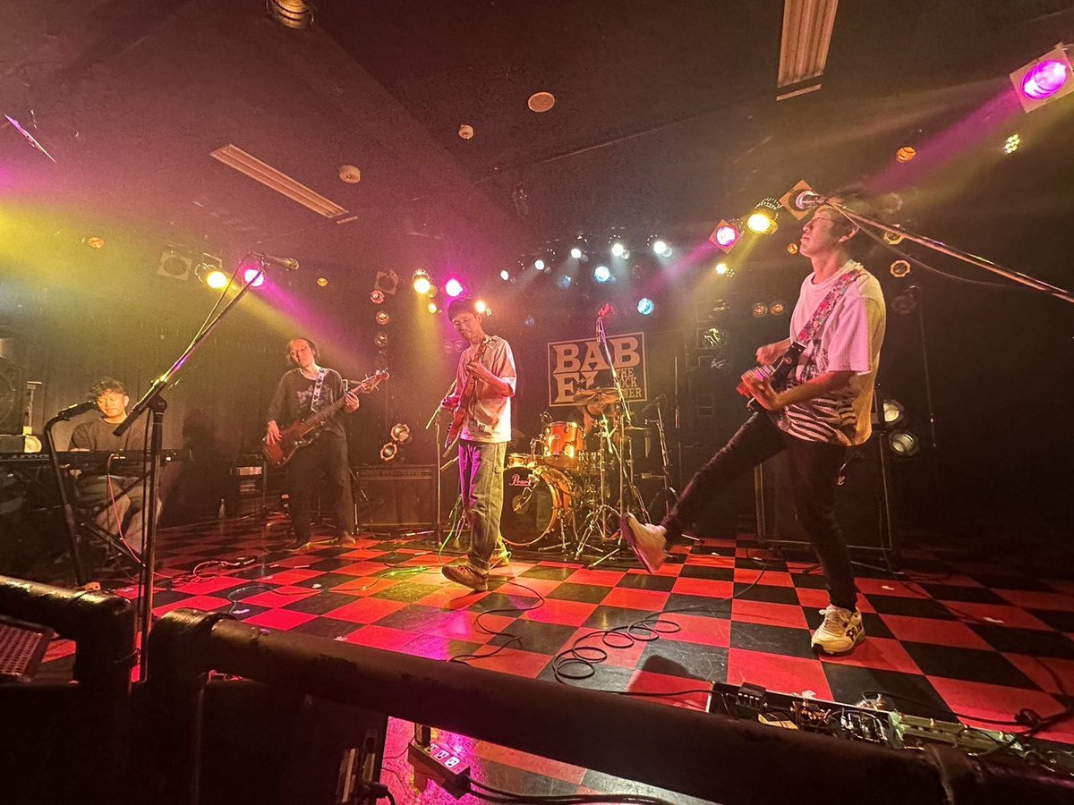agri8craft's tweet photo. 2024.11.3(日)『SUNDAY CLASH!!』☀️
ご来場���ご視聴ありがとうございました。
立川BABELでのライブは十数年ぶり！？また帰って来れて嬉しかったです🤩

【セトリ】
①3度目の春
②夜の散歩
③3(スリー)
④暮らしのフィルム
⑤武蔵野ビート
⑥東京トワイライト
⑦太陽に吠えろ https://t.co/Lwgkg1SLOJ