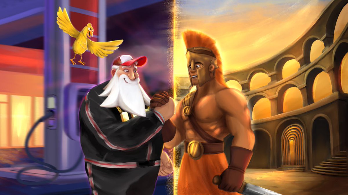 Gladiators, let’s start the week off strong!

Boost rewards in <a href="/avax/">Avalanche🔺</a> will be live today at 1pm EST on the $ARENA v2 pool on <a href="/LFJ_gg/">LFJ.gg</a> 🔺

Provide liquidity on the $ARENA / $AVAX pair to earn your share of the reward pool. See the tweet below for instructional guides and videos to