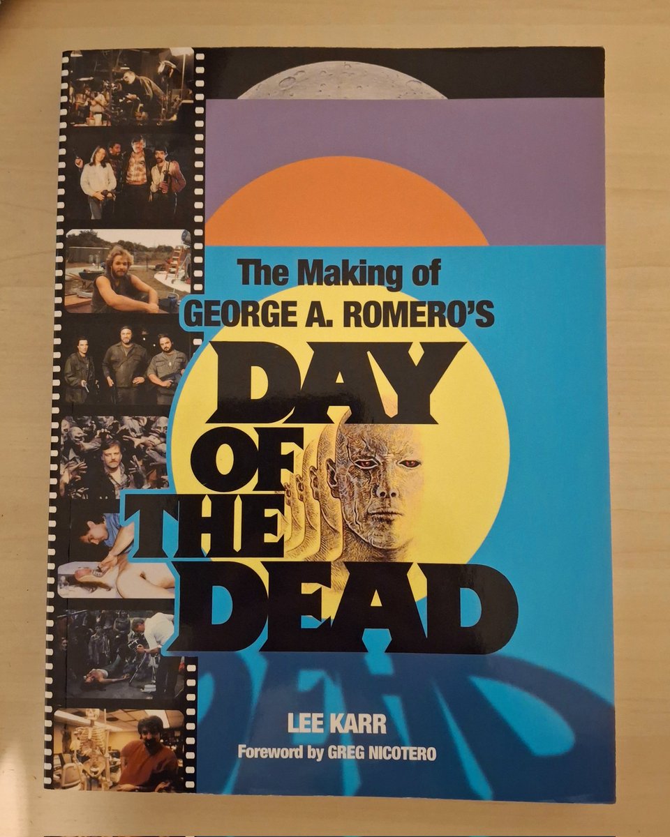 CraigMinett's tweet image. I'm currently reading this book on the making of George A. Romero's Day of the Dead. It's excellent, I highly recommend it.