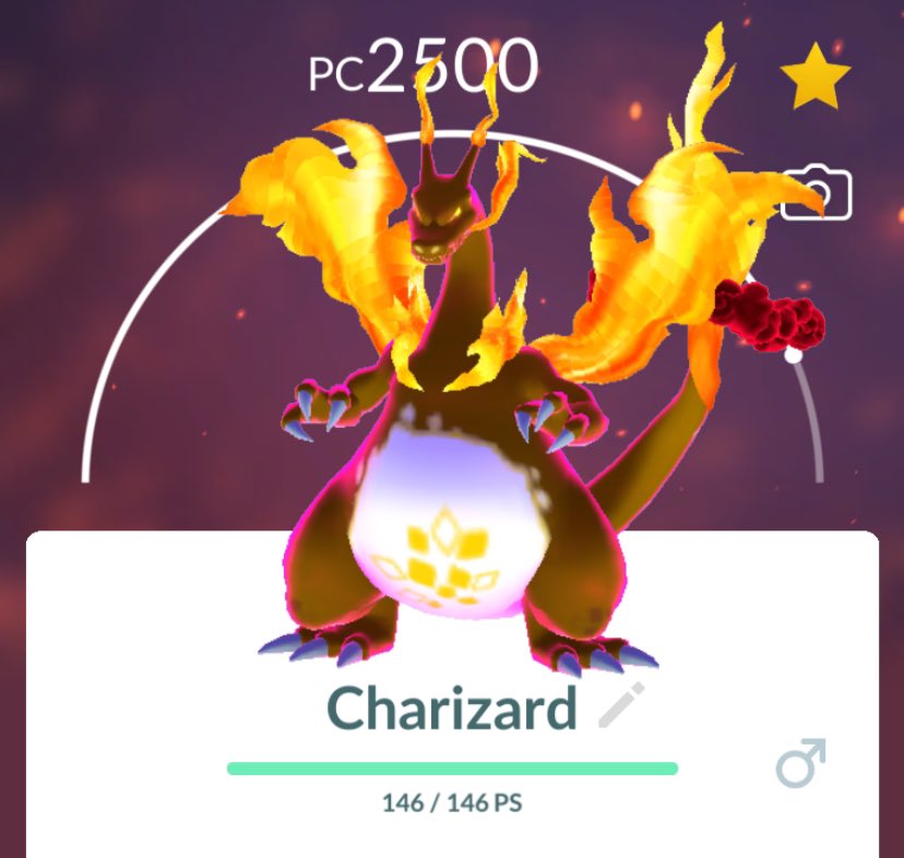 PokemonGoStore0's tweet photo. Gigamax Charizard 💥 (8$) #Trade #PokemonGo 
I can go to your coordinates 🕹️
Instant Trade https://t.co/eKYPTAnmKl