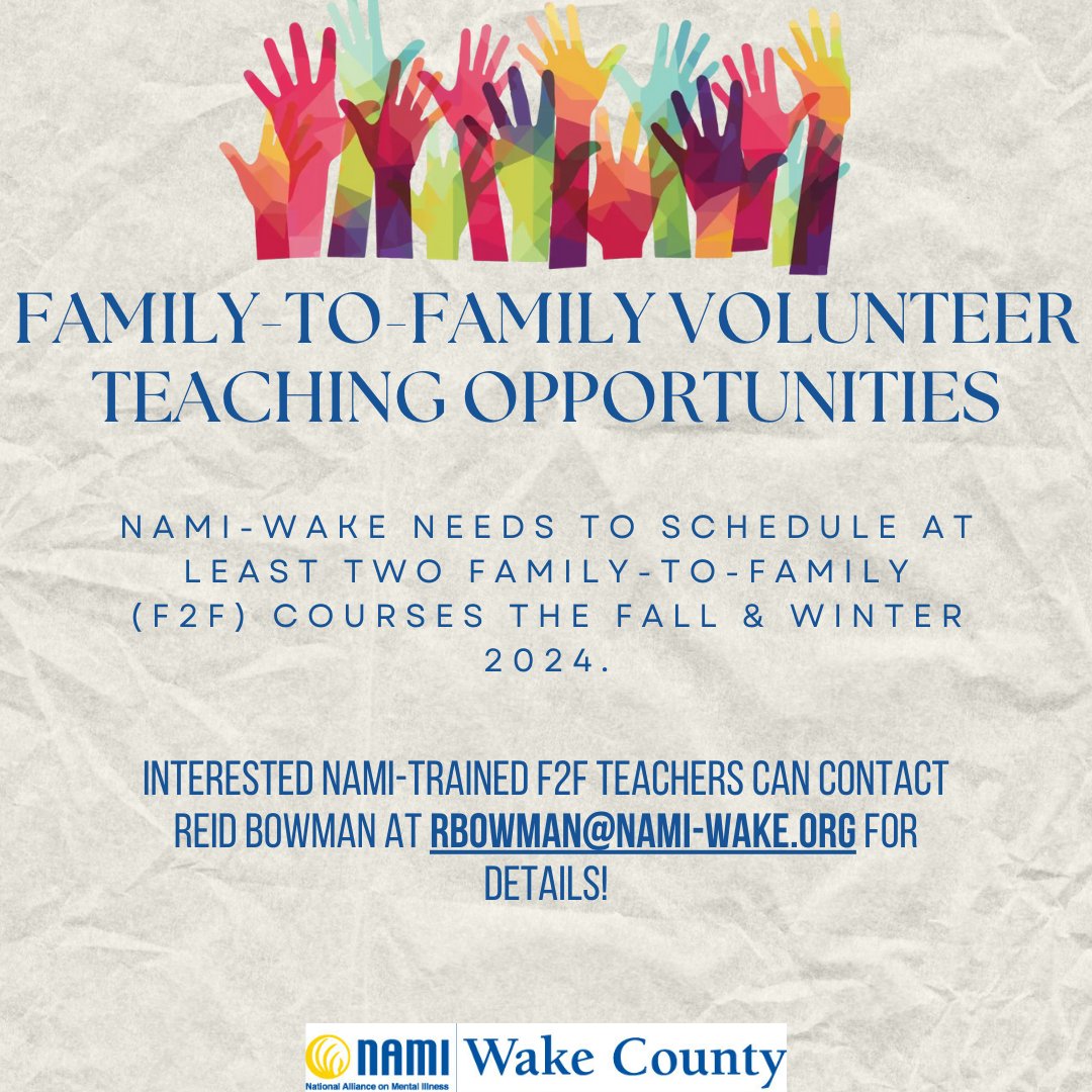 NAMI Wake County tweet media