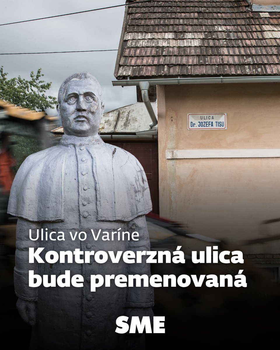 denniksme's tweet photo. Pomenovanie ulice po určitej osobnosti má totiž oslavný charakter, a preto je nevyhnutné, aby išlo o významnú osobnosť, ktorá je vnímaná vo výrazne pozitívnom svetle.
Čítajte viac: https://t.co/Cq8eF9e5No
#Varin #Zilina #ulica https://t.co/c9vr8dbVRA