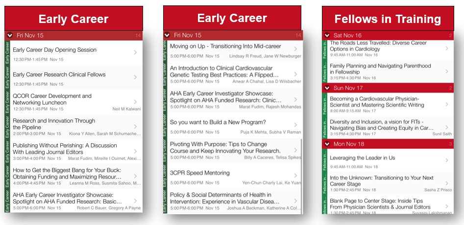 Amit Khera (@dramitkhera) on Twitter photo If you are Early Career or Fellow in Training, make sure to catch the dedicated programming for EC/FIT at #AHA24 Helpful topics, insightful panelists, and interactive sessions #career #mentoring #growth <a href="/AHAScience/">AHA Science</a> <a href="/JoChikweMD/">Jo Chikwe</a> <a href="/bnallamo/">Brahmajee Nallamothu</a> If you are Early Career or Fellow in Training, make sure to catch the dedicated programming for EC/FIT at #AHA24 Helpful topics, insightful panelists, and interactive sessions #career #mentoring #growth <a href="/AHAScience/">AHA Science</a> <a href="/JoChikweMD/">Jo Chikwe</a> <a href="/bnallamo/">Brahmajee Nallamothu</a>