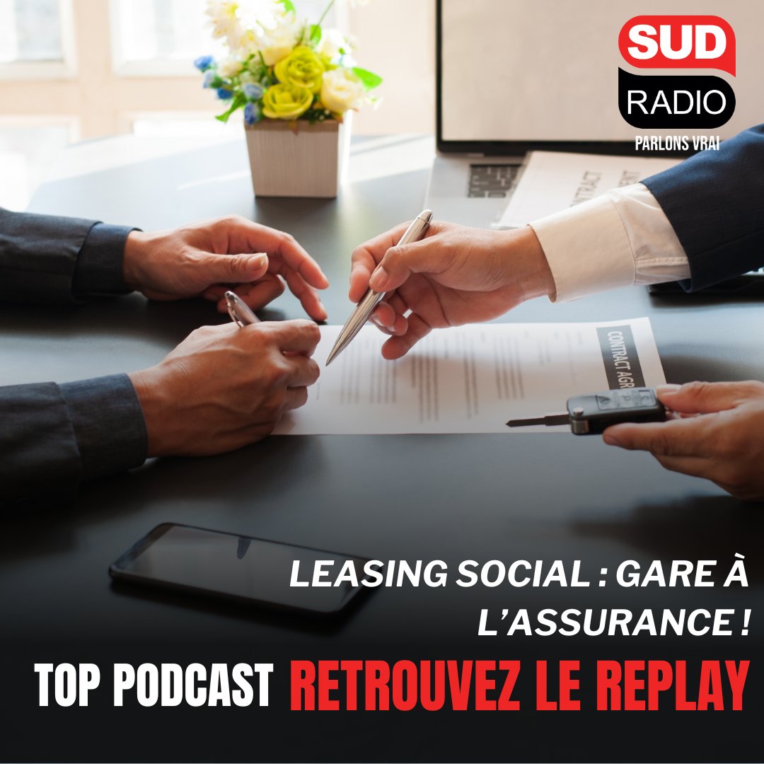 Sud Radio (@sudradio) on Twitter photo 🎙️ Podcast exclusif
🚗 Leasing social : gare à l’assurance ! On en parle avec <a href="/ChDandois/">Christophe Dandois</a>, Cofondateur de la néo-assurance <a href="/Leocare_Assure/">Leocare 🚀</a>
sudradio.fr/emission/la-vo… 🎙️ Podcast exclusif
🚗 Leasing social : gare à l’assurance ! On en parle avec <a href="/ChDandois/">Christophe Dandois</a>, Cofondateur de la néo-assurance <a href="/Leocare_Assure/">Leocare 🚀</a>
sudradio.fr/emission/la-vo…