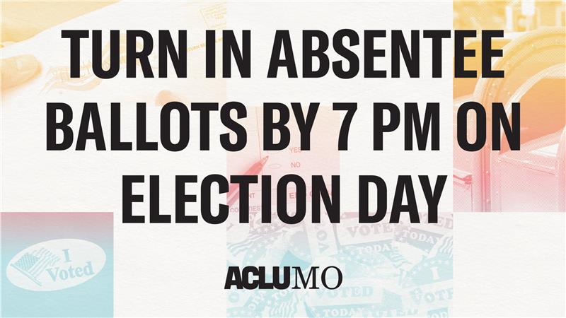 If you requested an absentee ballot to vote by mail and forgot to mail it back, you can return it in-person to your local election authority. It must be submitted by 7 p.m. on November 5th to count. Contact your local election authority for more information.