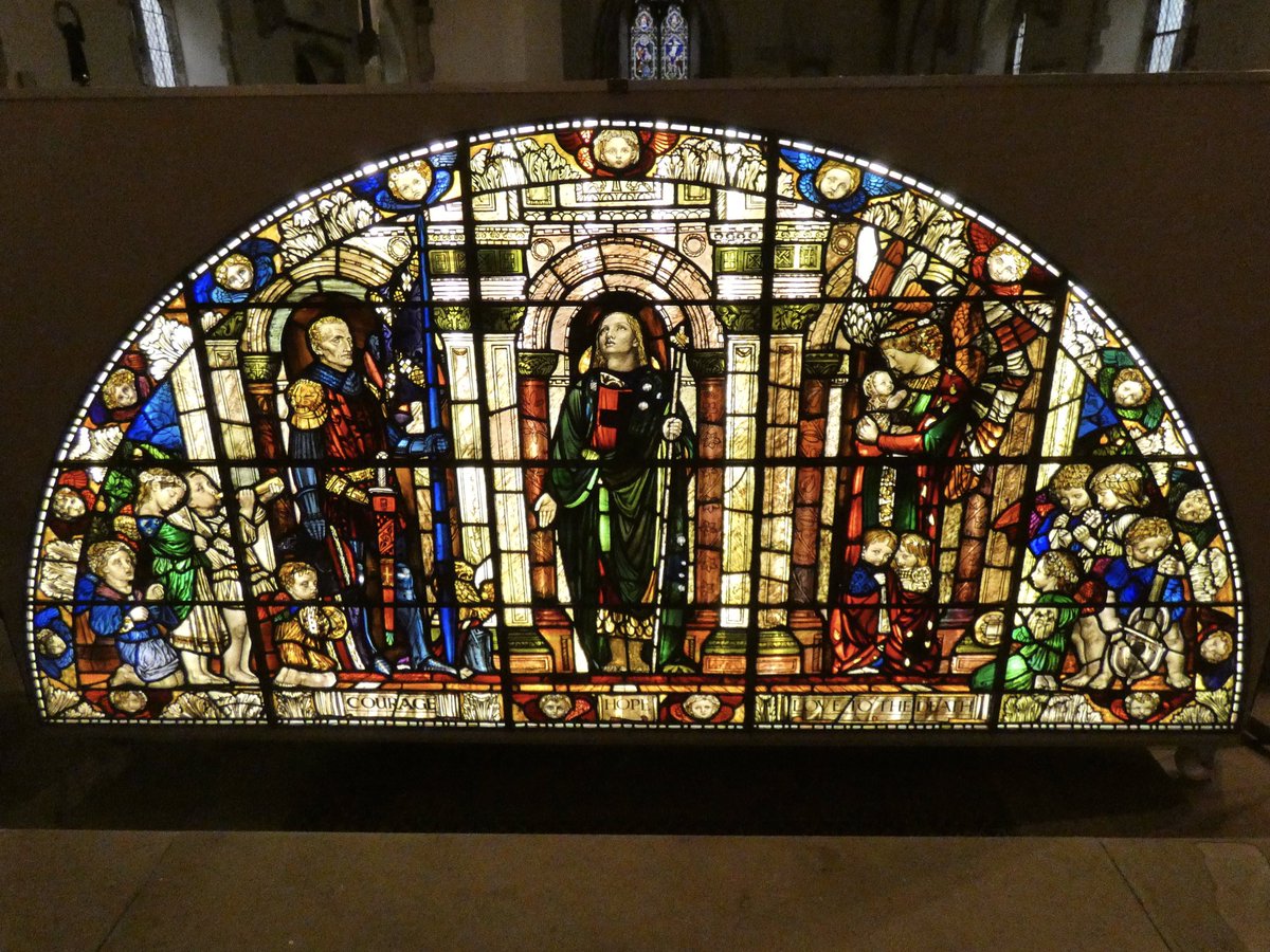 alangray22's tweet photo. Two beautiful pieces of stained glass saved from the demolished Mausoleum to the Lord Nunburnholm family, displayed in the Yorkshire Wolds Heritage Centre, St James, Warter.
@VisitEastYorks #Warter #YorkshireWolds https://t.co/gKrL3cKacI