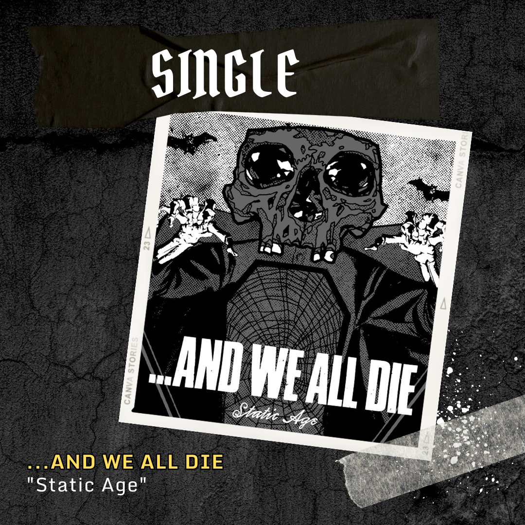 <a href="/andwealldie/">...And We All Die</a> publica el single/EP "Static Age" editado el 31 de octubre de manera independiente.
<a href="/utmmusicgroup/">UTM Music Group</a> 
#industrialrock #postpunkindustrial

Puedes escucharlo en nuestro blog
revistathe13th.blogspot.com/2024/11/single…