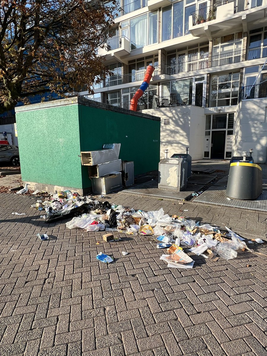 digivisie's tweet photo. Surfparadijs @RIF010 in Rotterdam met plasticsoep. Zwerfaval en verkeerd aangeboden huisvuil bij de containers zorgen voor een trieste aanblik. Wat zonde voor deze toeristische trekpleister gemeente @Rotterdam.
#rotterdam #surfspots #plasticsoup #ons010 #RiF010 #surfing #surf https://t.co/mL7uh0sEGw