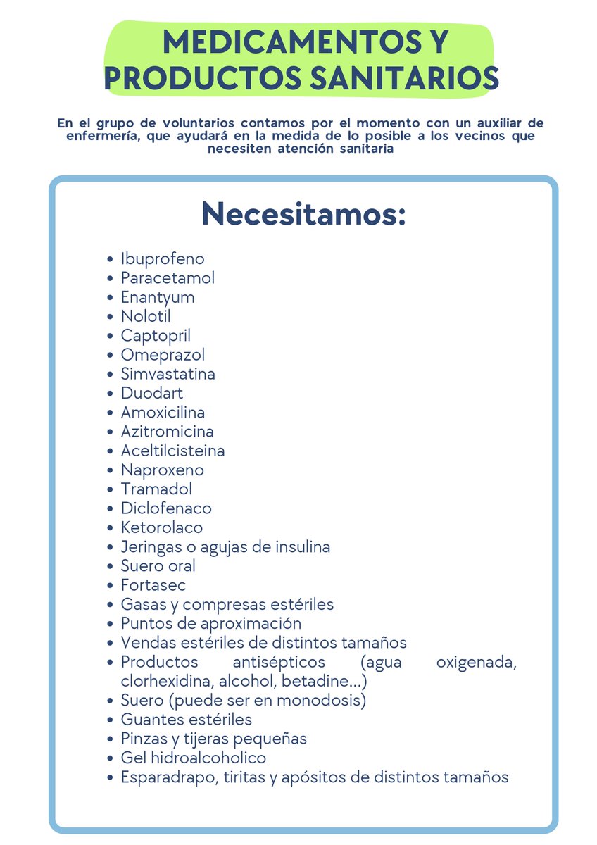 *RECOGIDA URGENTE* de material para Valencia