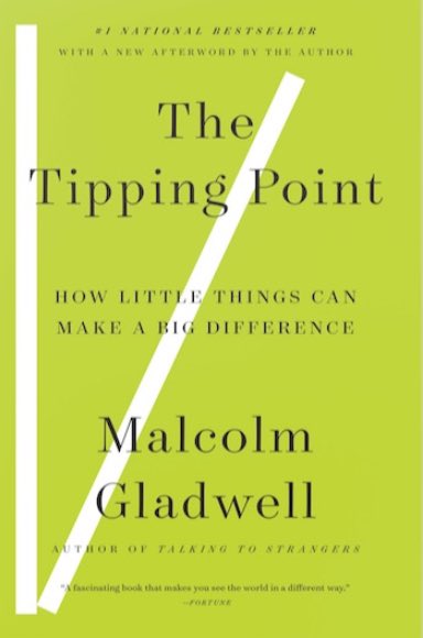Stara knjiga, koju nisam pročitala na vreme. Ali nikada nije kasno. Odlična, kao i Olutliers, a čeka me nova, Revenge of The Tipping Point. Ako vas zanimaju sociološki fenomeni, prava lektira. #marijadcbooks