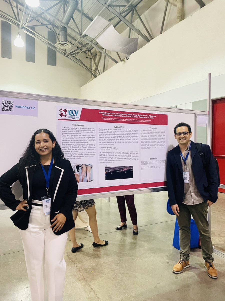 Feliz y agradecida por esta experiencia tan bonita y enriquecedora con el mejor hematólogo del condado <a href="/Misael_Ureno/">Misael Ureño</a> 🫰🏾 #AMEH24