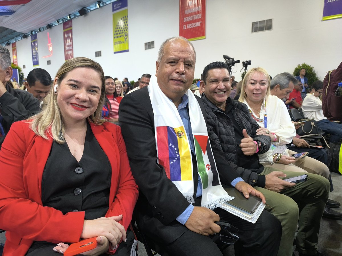 #AlMomento|| Desde el Centro de Convenciones Parque Simón Bolívar, se realiza la inauguración del Foro Mundial Parlamentario Antifascista.