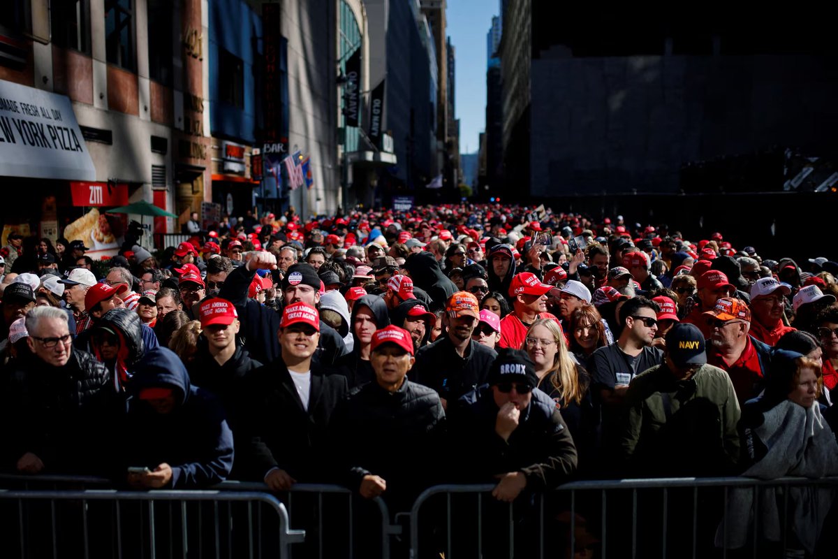 Tier2_Power_God's tweet image. Pics from the final week on the campaign trail.
#Elections 
#TrumpVance2024 
#Unity2024 
#TrumpRally