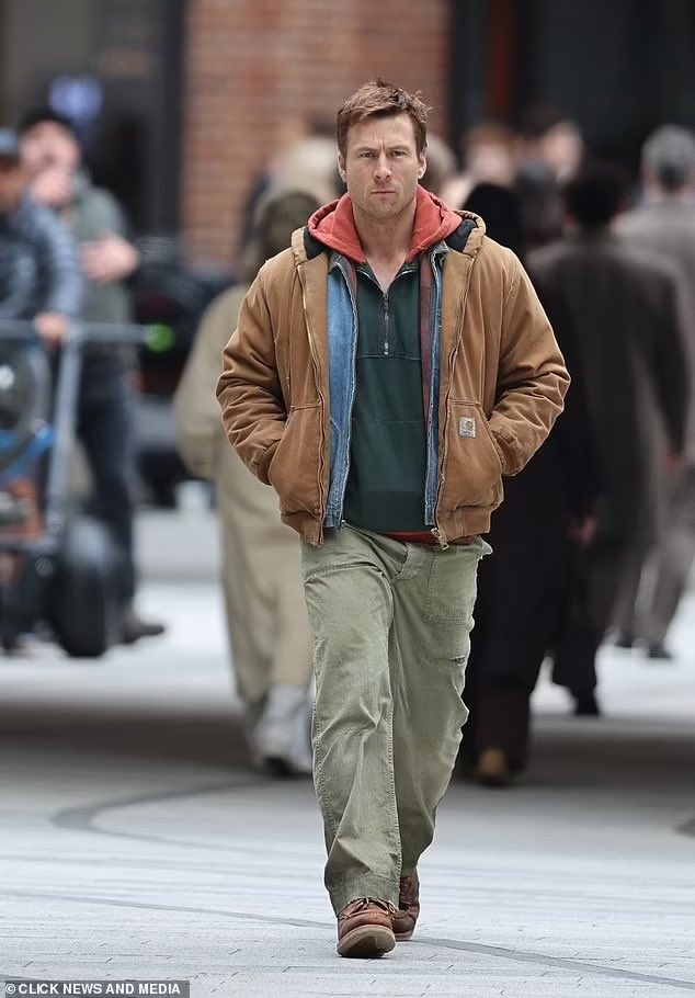 seresinbradshaw's tweet photo. ooh i’m excited to see glen in a slightly darker/more serious role in the running man (and prob huntington too) https://t.co/kHYudF72Vk