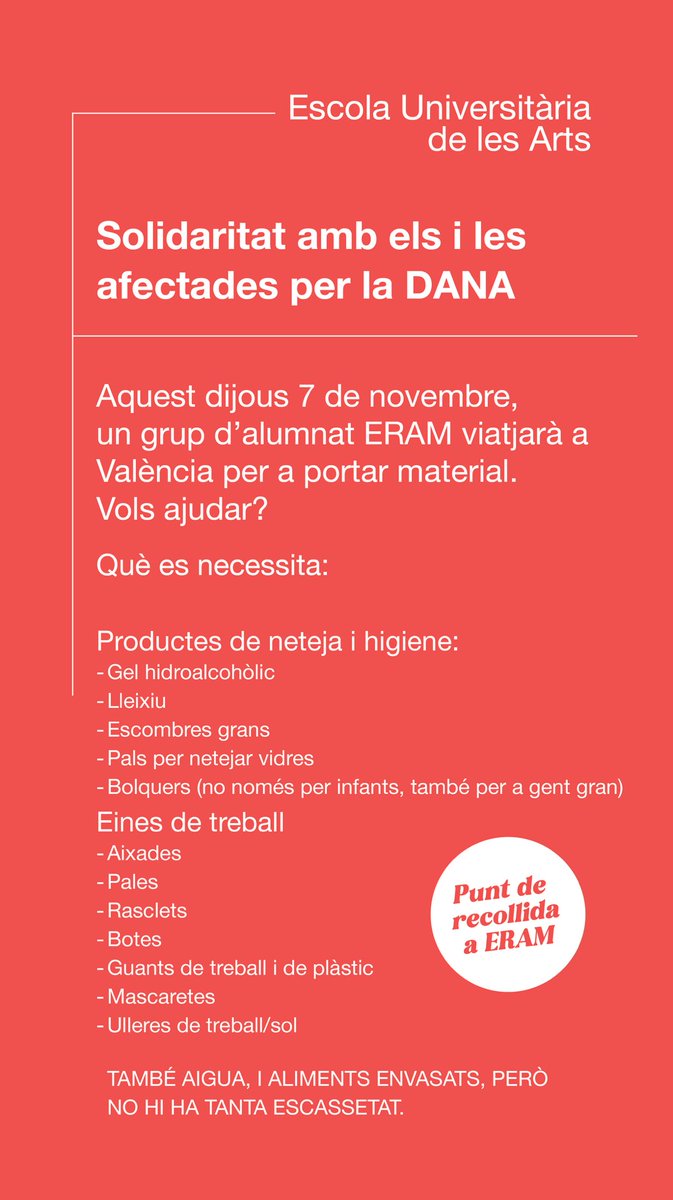 Escola Universitària de les Arts tweet media