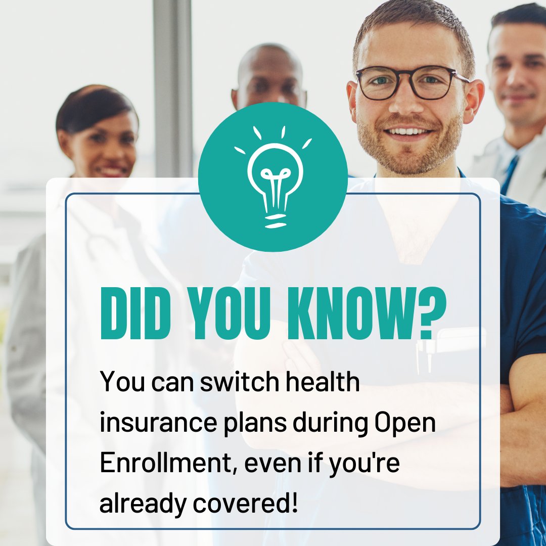 briva_health's tweet photo. ❓ Did you know? You can switch #healthinsurance plans during #OpenEnrollment, even if you're already covered!

✅ Looking for better coverage? ✅ Want to save on premiums? ✅ Need more options for your family?

We're here to help! 📞 Call us today at 612.844.0710. https://t.co/IxdZXmfIqb