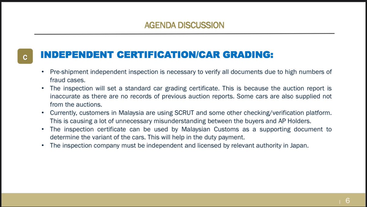 HezeriSamsuri's tweet photo. Hmm… aku quote:

“Currently customers in Malaysia are using SCRUT and some other checking/verification platform. This is causing a lot of unnecessary misunderstanding between the buyers and AP holders.”

Ni dari minit mesyuarat PEKEMA, persatuan pengimport dan peniaga kenderaan Melayu Malaysia. 
 
Unnecessary misunderstanding? 

The reason SCRUT wujud ialah sebab industri yang tak dikawal dan pengguna jadi mangsa.

The only misunderstanding here is you not too sure how to jaga customers kot?

Kalau PEKEMA keluarkan perkhidmatan macam SCRUT pun, siapa la nak percaya?

Kuatkan branding PEKEMA ni dulu, baru laa boleh bercerita benda benda tu. 

Cuba dengar apa Alif Scrut cakap dalam podcast Tekan Habis kami tu. Dia bukan anak orang berada, dan disebabkan benda tu aje, dia tekad nak bantu pengguna.

Storyline gitu lagi kuat dari cerita “barang kami memang bagus dan diiktiraf oleh kami sendiri”.

You see the issue there?