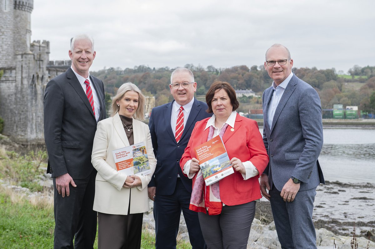Failte_Ireland's tweet image. Fáilte Ireland today launched a new 5-year tourism development plan for Cork City, Harbour and East Cork which aims to position the region as Ireland’s gastronomy capital linked by a world-class harbour destination.

The Cork City, Harbour, and East Cork Destination and…