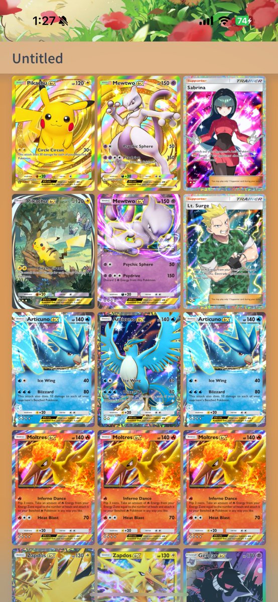 Please free to add my friend code for Wonder Pick!
[Player Info]
- Name: Light
- Level: 20
[My cards]
- Pikachu ex (crown/3⭐︎)
- Mewtwo ex (crown/4♢)
- Sabrina(2⭐︎/2♢)
- Lt. Surge(2⭐︎/2♢)
etc...

Friend code:
0943765449941631

#PokemonTCGPocket 
#PokemonTCGP
#PokemonTCG