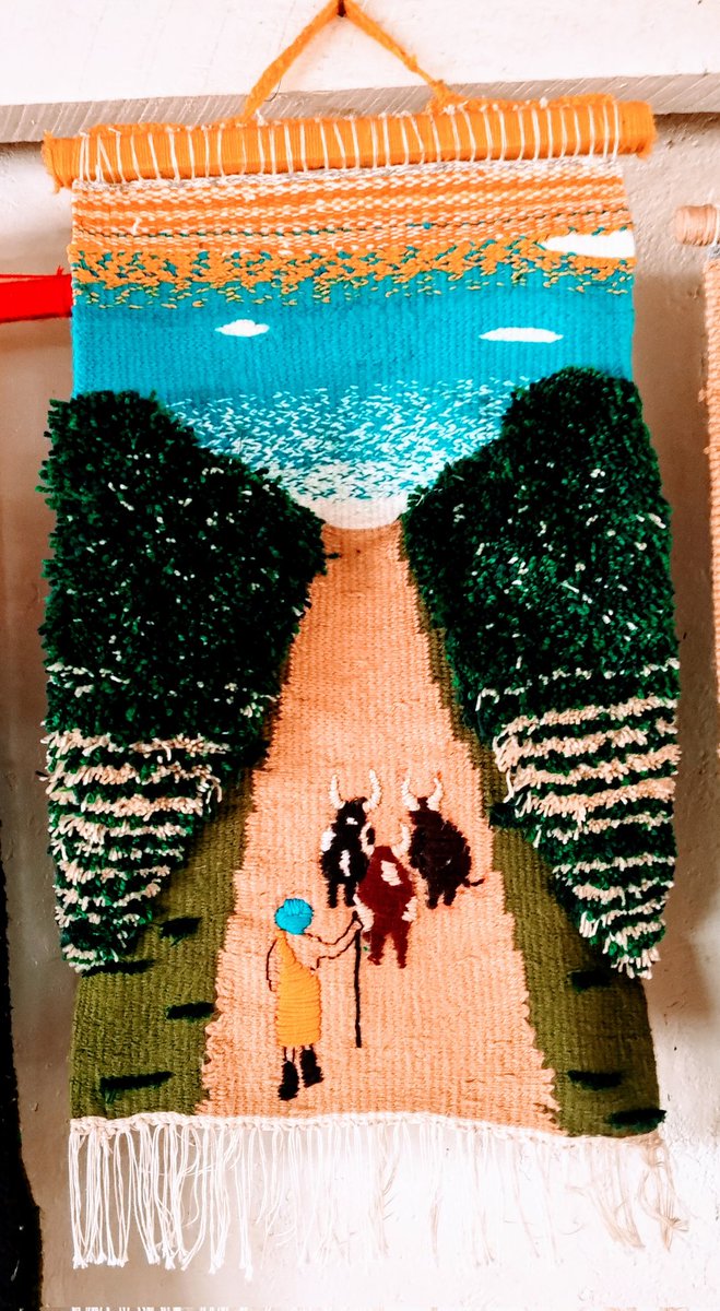 watuarts's tweet photo. Wall hangings of nature from Uganda, Africa. Hand woven by the youth from the community. We nurture young talents for a sustainable tomorrow in their lives. 
#Uganda #artmarket #art #tapestry #weaving https://t.co/IuC1TLOJkv