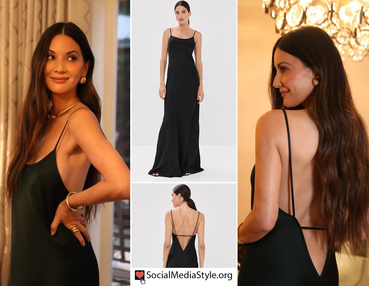 SMediaStyle's tweet image. Find out where you can buy Olivia Munn's black open back gown here: socialmediastyle.org/post/olivia-mu…
#OliviaMunn #blackdress #blackgown #openback #slipdress #VictoriaBeckham