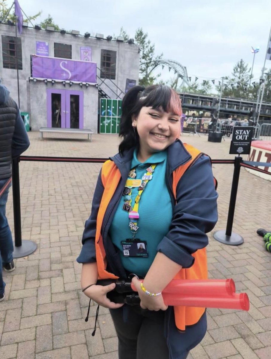 sawtheride's tweet photo. fright nights last public day was yesterday! it’s flown by and i’ve had so much fun! bring on the buyouts 🎃 https://t.co/Hzn0j5Y9Vi