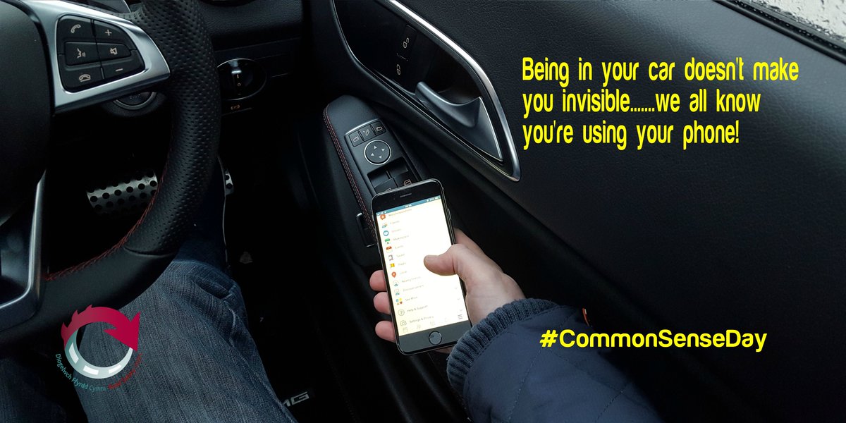 RoadSafetyWales's tweet photo. Being distracted at the wheel significantly compromises road safety. Driving demands your full attention.
You know the right thing to do.
#CommonSenseDay https://t.co/Bb2CNNJGqA