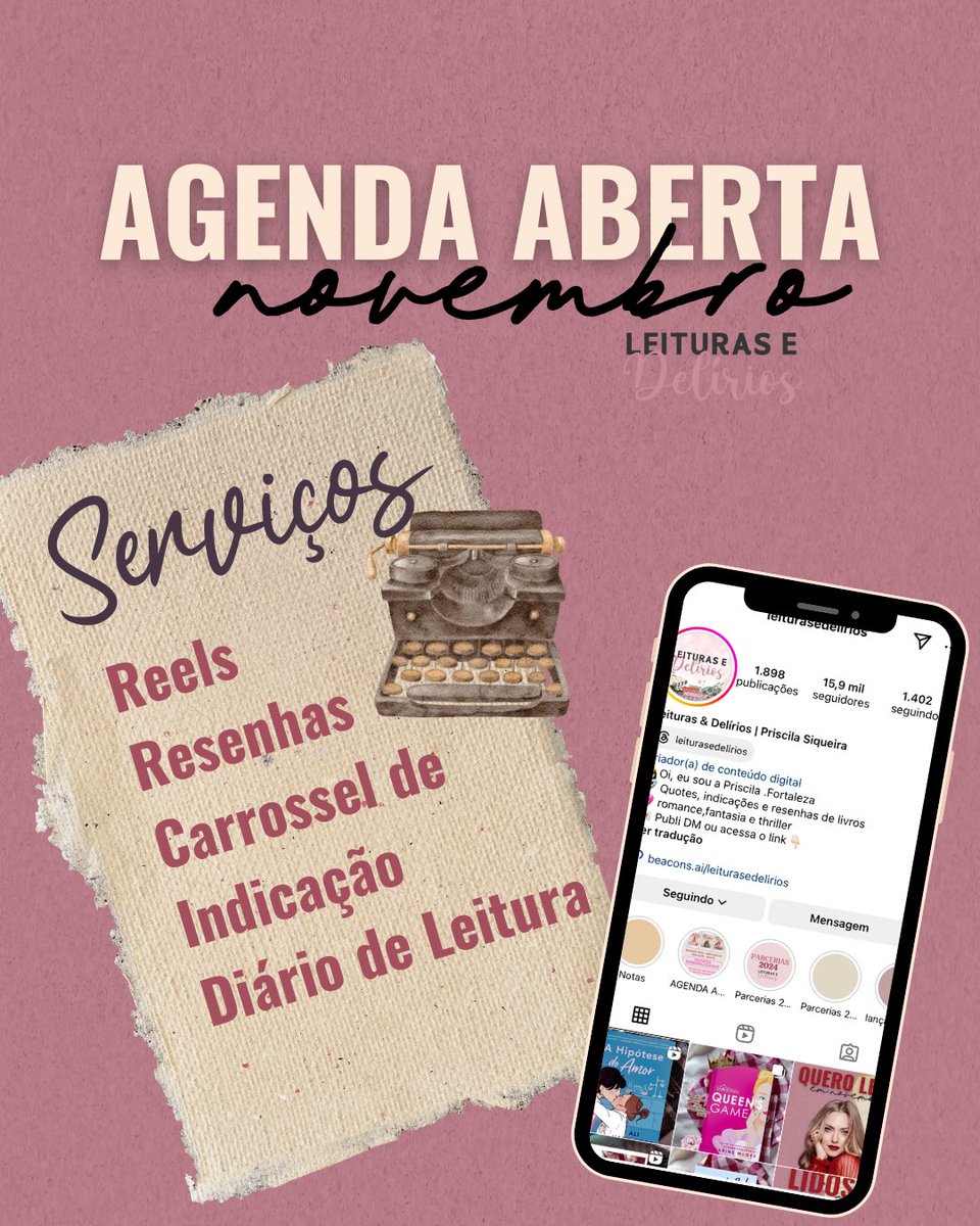 Leituras & Delírios tweet media