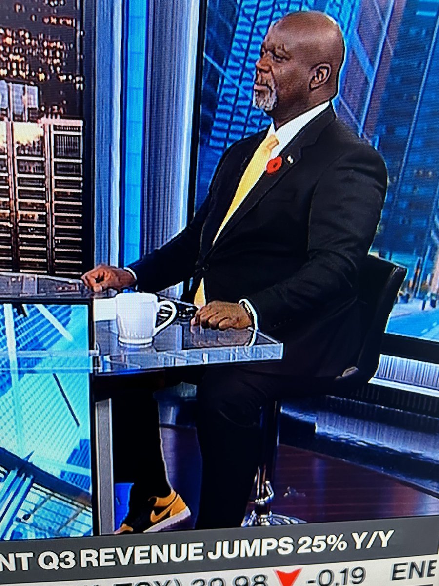 This should be the new footwear look on Bay Street. 

<a href="/StarlightCapit2/">Starlight Capital, Inc.</a>’s Dennis Mitchell on <a href="/BNNBloomberg/">BNN Bloomberg</a> this morning.