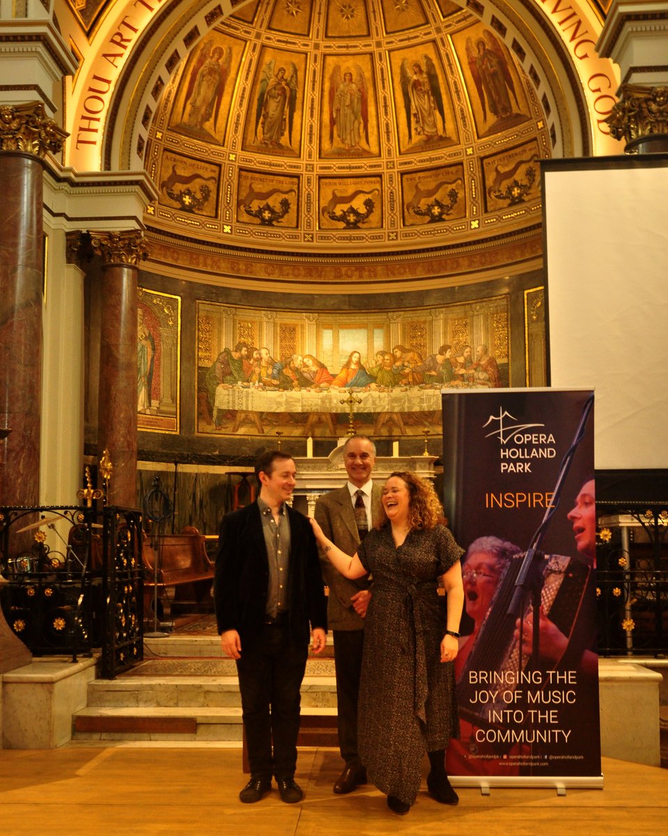 operahollandpk's tweet image. Not bad for a Monday morning! 🎶 Had a fantastic time at St Peter’s for our Community Concert.

Huge thanks to @ali_the_bari &amp;amp; @naomikilby for a joyful performance! ❤️

Next up: Jan 15, 2pm at St Mary Abbots. Free &amp;amp; accessible music for all—book via our website!

#OperaCommunity