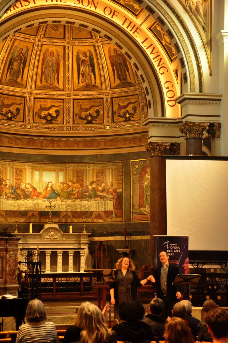 Not bad for a Monday morning! 🎶 Had a fantastic time at St Peter’s for our Community Concert.

Huge thanks to <a href="/ali_the_bari/">Ali Sutherland</a> &amp; @naomikilby for a joyful performance! ❤️

Next up: Jan 15, 2pm at St Mary Abbots. Free &amp; accessible music for all—book via our website!

#OperaCommunity