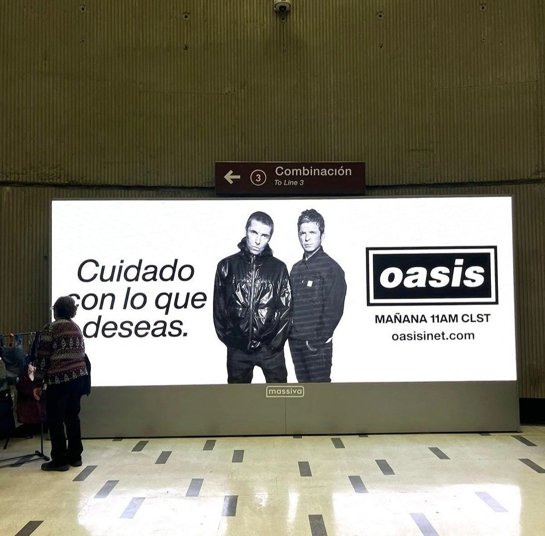🤯 #Oasis ANUNCIARÁ FECHA EN ARGENTINA!!!!!

📱 Los hermanos Gallagher publicaron posteos haciendo referencia a Buenos Aires 🎶💣

Mañana a las 11 AM sabremos un poco más 🥹🙌🏻
