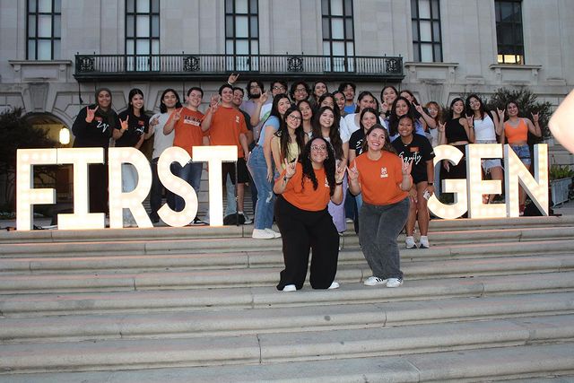 utsystem's tweet photo. Join us for National First-Gen College Celebration Week as UT institutions roll out a week of inspiring events, student stories and resources to honor the many incredible #firstgen students across our state and campuses. Let's keep championing their success. #firstgenweek