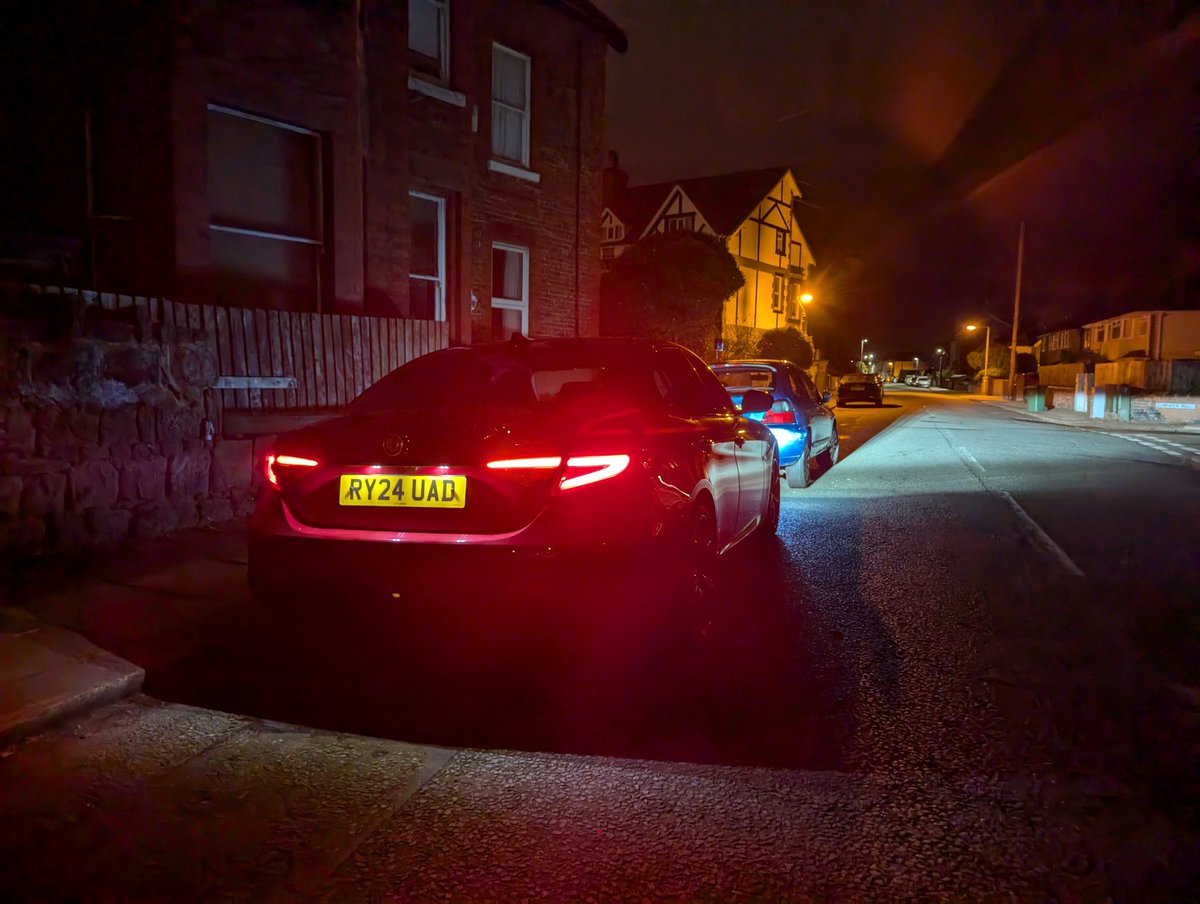 Alex Riley - The Car Years - ITV4 (@alexrileynow) on Twitter photo A week since the <a href="/AlfaRomeoUK/">Alfa Romeo UK</a> Giulia 'Tributo Italiano' went back. Really enjoyed it, especially in 'Dynamic' mode when it really comes alive. Sounds great for a four cylinder too. Thick pillars and tinted mirrors make parking a bit tricky, but rear camera helps.
Looks good too. A week since the <a href="/AlfaRomeoUK/">Alfa Romeo UK</a> Giulia 'Tributo Italiano' went back. Really enjoyed it, especially in 'Dynamic' mode when it really comes alive. Sounds great for a four cylinder too. Thick pillars and tinted mirrors make parking a bit tricky, but rear camera helps.
Looks good too.