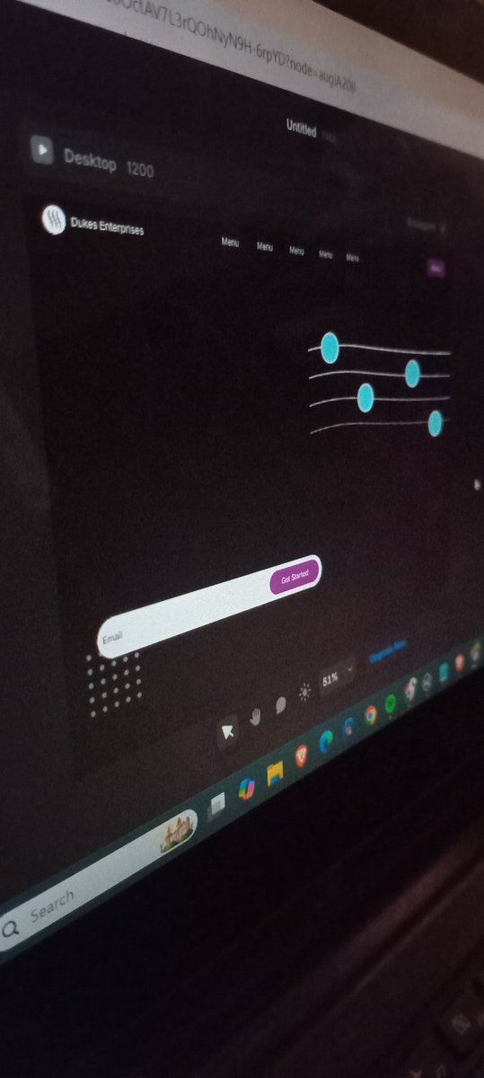 aweebenezerpro's tweet image. Web hero section for Dukes Enterprises LLC getting started.

#framer_expert #franer_design #web_design