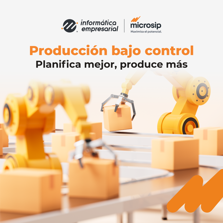 Informatica_MX's tweet image. 🏭🔧 Controla y optimiza tus procesos de manufactura con #Microsip Producción. Planifica y sigue órdenes de producción, y mantén tus costos bajo control. ¡Haz que tu producción sea más eficiente que nunca! 🚀

Déjanos ayudarte a digitalizar tu negocio ¡Contáctanos!📞81 8657 5913
