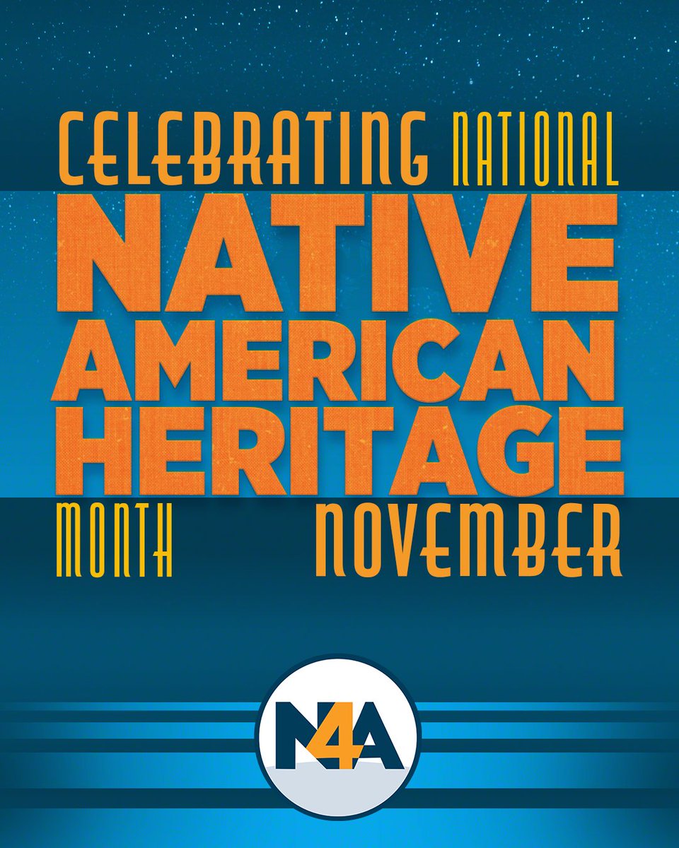 🌍✨ This November, join us in celebrating National Native American Heritage Month! Let’s honor the rich cultures, histories, and contributions of Indigenous peoples #NativeAmericanHeritageMonth #WeAreN4A